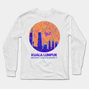 KL Malaysia V2, Next Travel Destination Long Sleeve T-Shirt